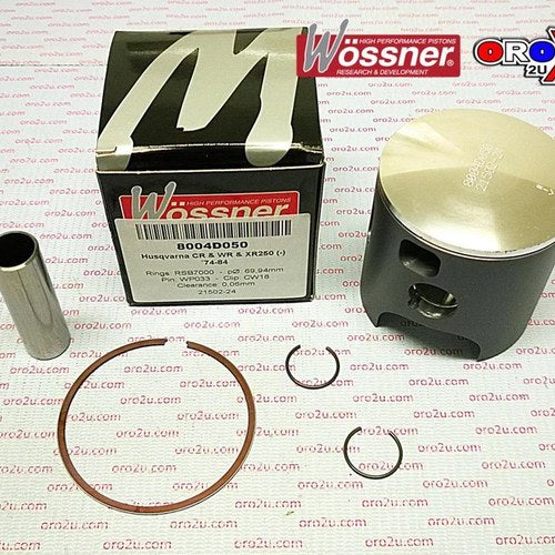 Piston Kit Hsq 250 74-84 69.50 Wossner 8004DA Husqvarna