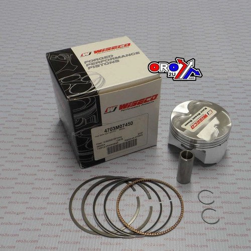 Piston Kit 96-03 ZX7R 74.50mm Wiseco 4703M07450 Road Kaw