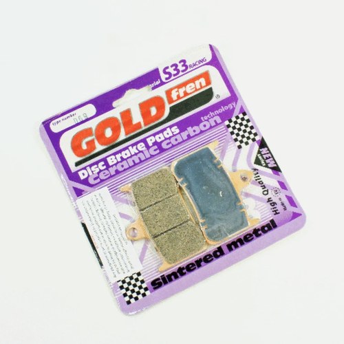 Brake Pads Racing Ceramic Carbon Goldfren S33-069 (EBC FA144 FA187)