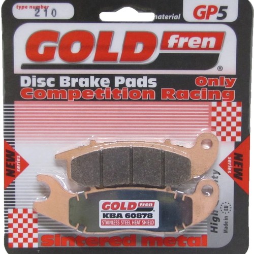Goldfren GP5-210, FA375, FDB2169 Disc Pads (Pair)