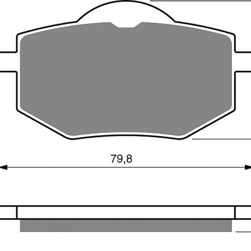 Goldfren AD322, FA136 Disc Pads (Pair)