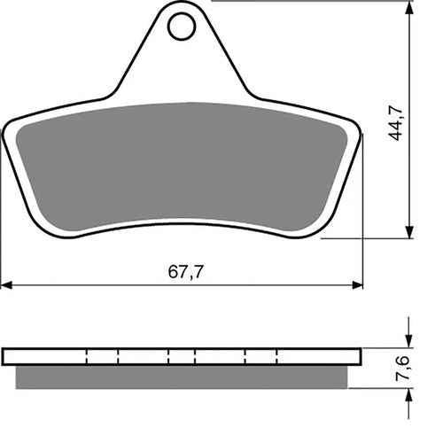 Goldfren AD232, FA271, SBS758, FDB2175, DP914, VD965 Disc Pads (Pair)