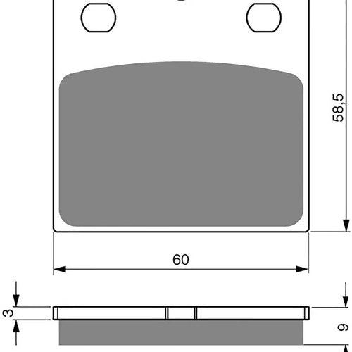 Goldfren AD197, FA77 Disc Pads (Pair)