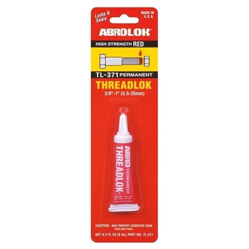 Red Threadlok 6ml Tube TL-371