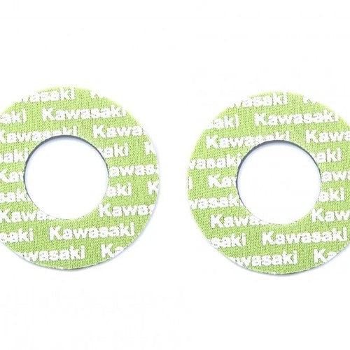 Grip Donuts Green Kawasaki, Pair