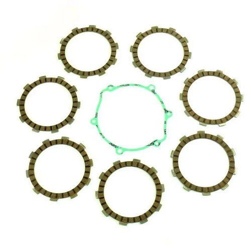 Clutch Friction Plate Set Yamaha YZ85 02-22, Athena P40230107, With Gasket