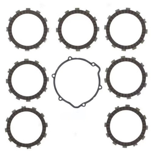 Clutch Friction Plate Set Hsq CR125 95-96, Athena P40230032, With Gasket