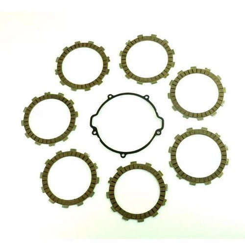 Clutch Friction Plate Set Hsq CR125 10-13, Athena P40230034, With Gasket