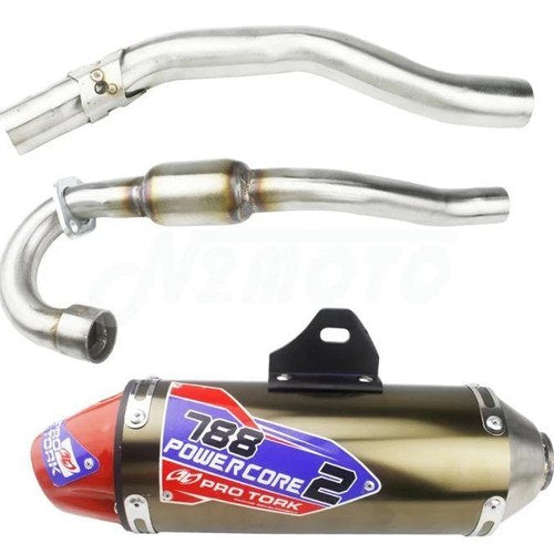 Full Exhaust Muffler System Slip On Honda 03-17 CRF150F 18300-KPT-306/A00