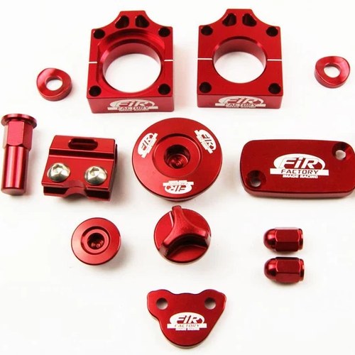 12PC Bling Kit CRF250R 18-20, Fir CPK-110, CNC Alloy, Axle Block, Caps, Tyre Nut