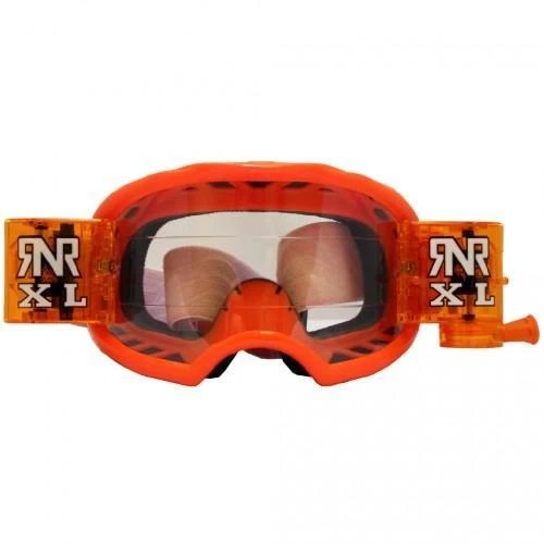 Rnr Colossus Orange XL Roll & Tear Off, Orange Goggle, 36MM Roll Off, GX46XL