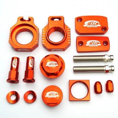 Bling Kit KTM 14-15, Fir CPK-511, CNC Alloy, Axle Block, Caps, Tyre Nut