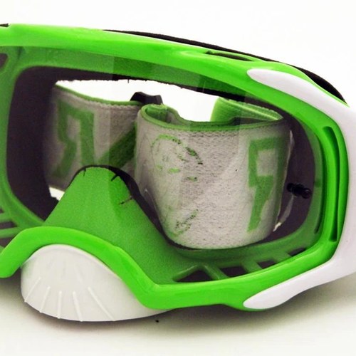 Rnr Platinum Tear Off, Green Goggle, GAT47, Tear Off