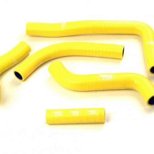 Samco Hose Kit Suzuki Rmz 450 08-14, OEM Design, 5 Piece Kit, Yellow, SUZ-45 YE