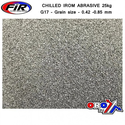 Chilled Irom Abrasive 25kg, G17 - Grain size - 0.42 -0.85