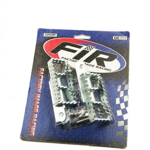 Foot Pegs Universal Steel, With M8 shoulder pivot, 40mm Wide x 90mm Long