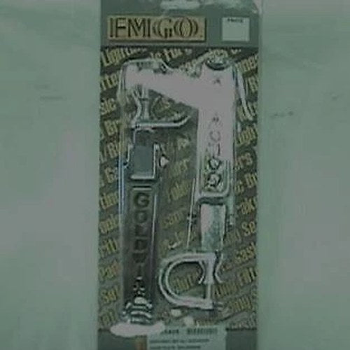 Foot Peg Set Chrome Goldwing universal bolt on Emgo 50-85405