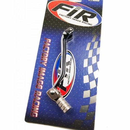 Gear Lever Forged Alloy, Kawasaki KX 125 03-05, Fir Brand, Black & Titanium