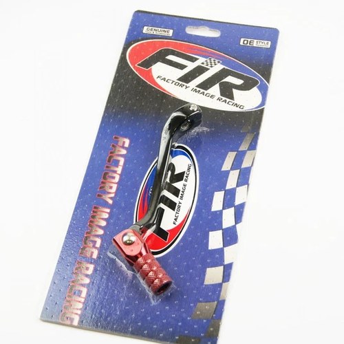 Gear Lever Honda CRF450R 02-04, Aluminium Forged Fir Brand, Black & Red