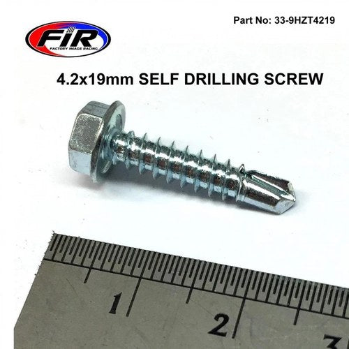 4.2x19mm Self Drilling Screw, Tek Tec / Each, Drilling Capacity 1.2mm - 3.5m