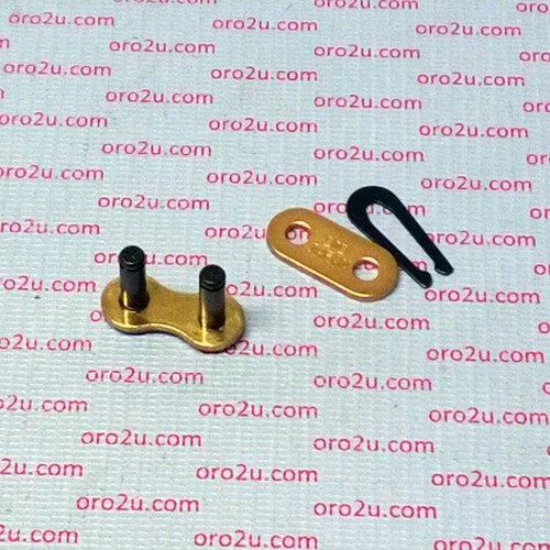 Did 520 Spring Link Gold (RJ), DID-L-520GBRJ, Gold&BLACK Links, DIDSL520GBRJ