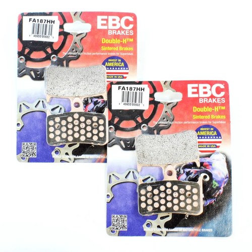 Ebc Sintered Brake Pad Set - 2 Pair FA187HHx2