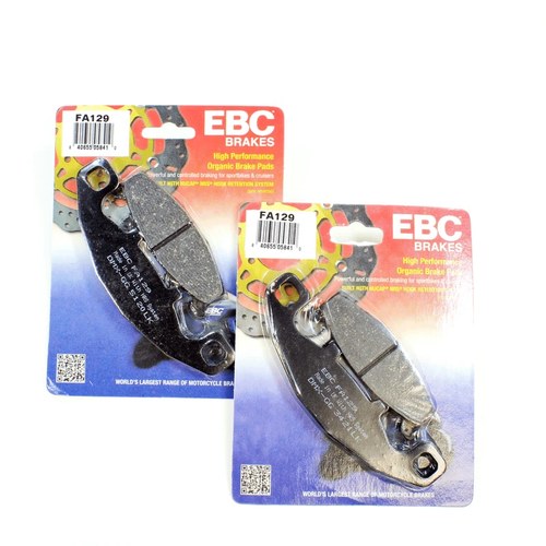 Ebc Organic Brake Pad Set - 2 Pair FA129x2
