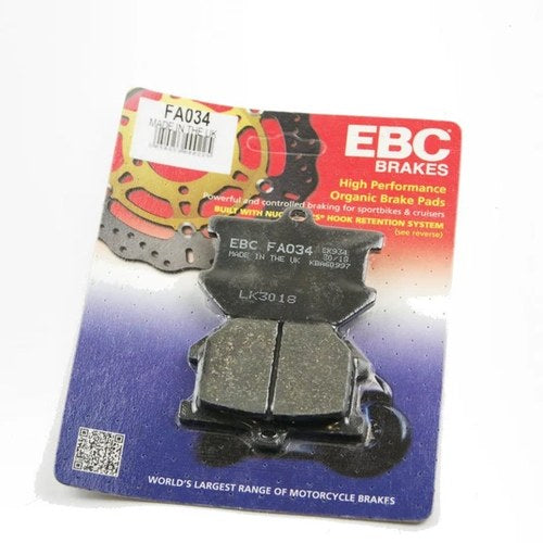 Brake Pads Std FA034 Ebc