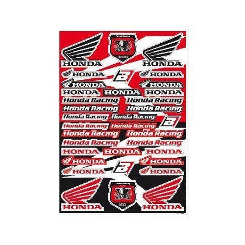 Honda Logo Sticker Sheet, PRE-CUT