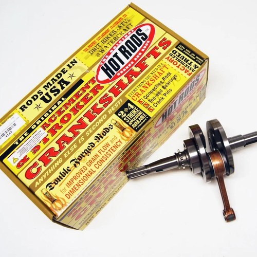 Hotrods Crankshaft Assy +4mm Yam YFM350 Warrior 87-04, Use Vertex Piston 23616A