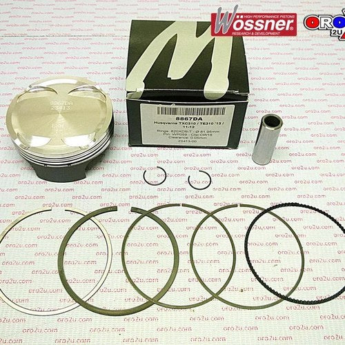 Wossner 82mm Forged Piston Kit A, Husqvarna TC310 11-12, TE310 11-12, TXC310 12