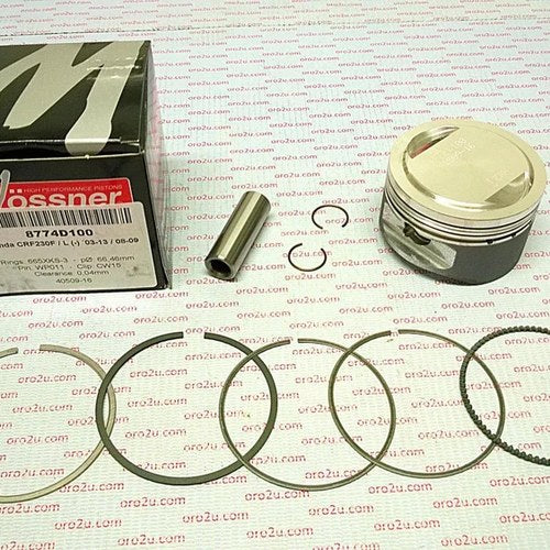 Wossner 66mm Forged Piston Kit Honda CRF230F 03-19, CRF230L 08-09, CRF230M 09