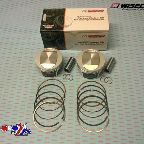 Wiseco Piston Kit P1, Harley Davidson Twin Cam 88 to 95cid 9.5:1 CR (X2)