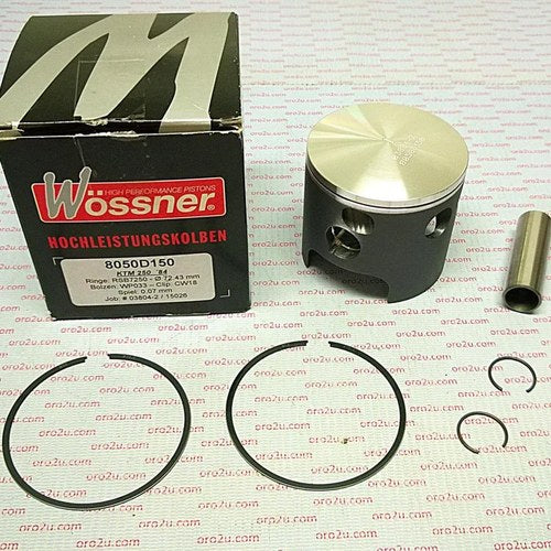 Wossner 72.5mm Piston Kit KTM GS240 1985-1988, GS250 1984, MX250 1984