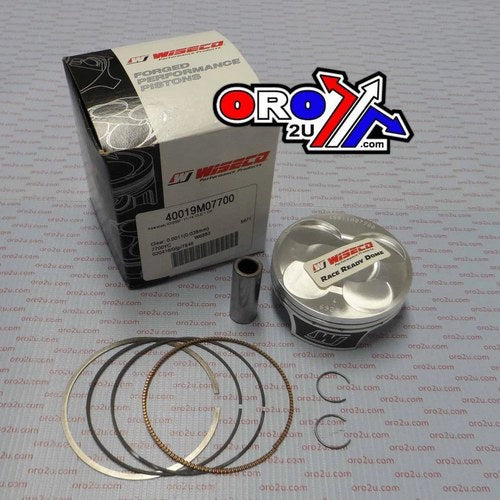 Wiseco 77mm Piston Kit B, Kawasaki KX250F 2011-2014, Comp 13.5:1