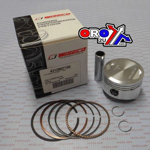 Wiseco 71mm Piston Kit Yamaha YTM225 1984-1988, YFM225 1987-1988