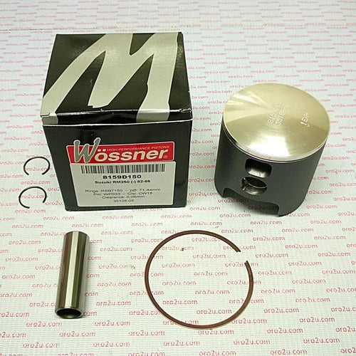 Wossner 72mm Forged Piston Kit Suzuki RM250 1982-1985