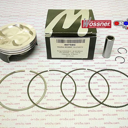 Wossner 83MM Piston Kit A, Gas EC300F 2013-2014