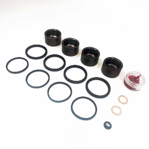 Brake Caliper Seal+OEM Piston Kit for Harley 2008-21 Dressers & 2006-17 VRod F-R