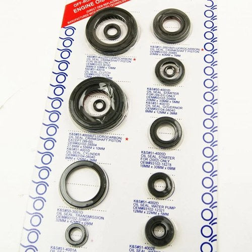 Engine Oil Seal Set Yamaha YZ250 1998-2000 12PCS