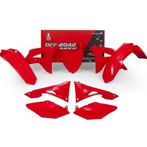 R-TECH Red Plastic Kit Honda CRF450R 2017-2018, CRF250R 2018
