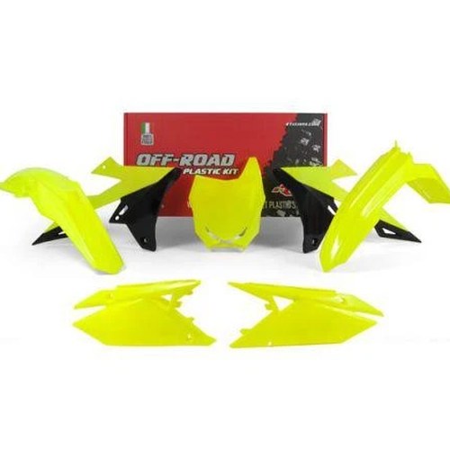 R-TECH Neon Plastic KIT/5 Suzuki RM-Z450 2018-2024, RM-Z250 2019-2024