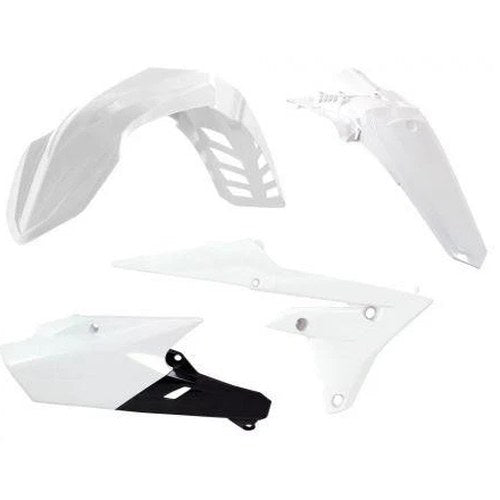 R-TECH White Plastic KIT/4 Yamaha WR250F 2015-2019, WR450F 2016-2018