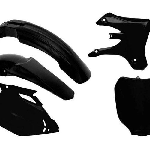 R-TECH Black Plastic KIT/5 Yamaha YZ250F 2003-2005, YZ450F 2003-2005