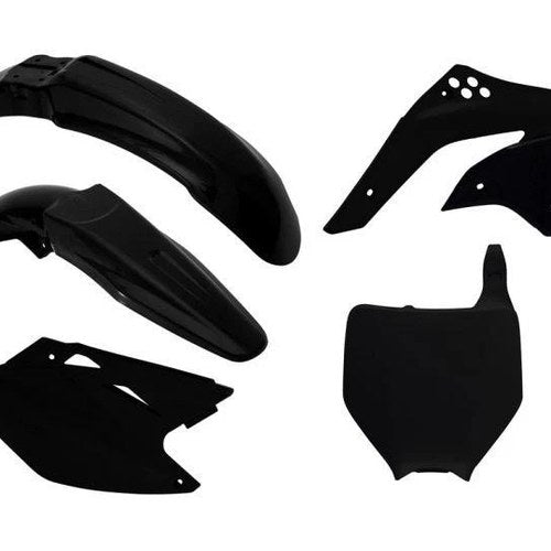 R-TECH Black Plastic KIT/5 Kawasaki KX450F 2006-2008
