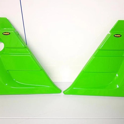 Green Side Panels Yamaha YXR450 Rhino 2006-2007, YXR660 Rhino 2004-2007