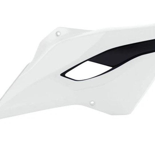 R-TECH White Rad Scoops Husaberg TE125/250/300 13-14, FE250/350/501 13-14
