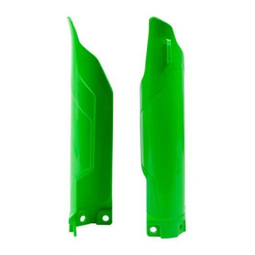 R-TECH Green Lower Fork Guards Kawasaki KX85 14-24, KX100 14-21, KX112 22-24