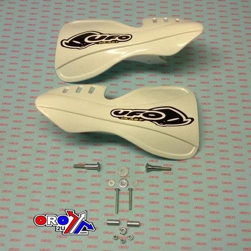 UFO White Hand Guards Suzuki RM-Z 250 2005-2009