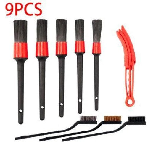 9pc Bike Washing Brush Kit